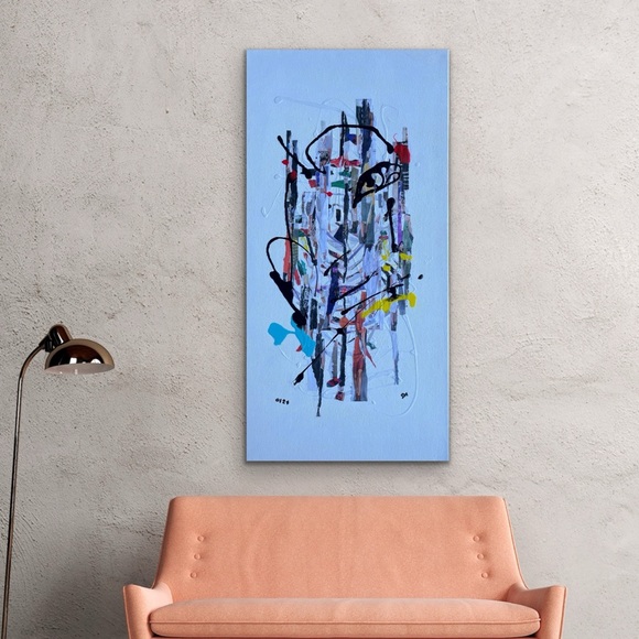 Mixed Media Art on canvas 6 (2024) - Picture 3 of 5